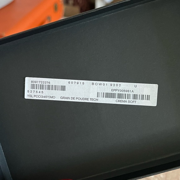 YSL small cream wallet - Picture 3 of 13